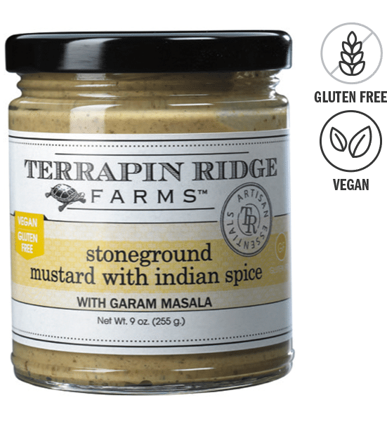 Terrapin Ridge Farms Stoneground Mustard with Indian Spice