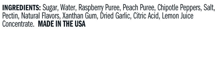 Terrapin Ridge Farms Raspberry Peach Chipotle Sauce ingredients